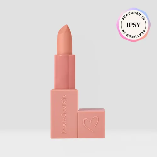 Beauty Creations Tease Me Lipstick - High-Pigment Soft Matte Moisturizing Lipstick with Jojoba Oil, Sunflower Oil, Wax, Fragrance-Free, Hydrating Selfcare Lip Product in All Yours (Dirty Beige) for Lip Repair, Makeup