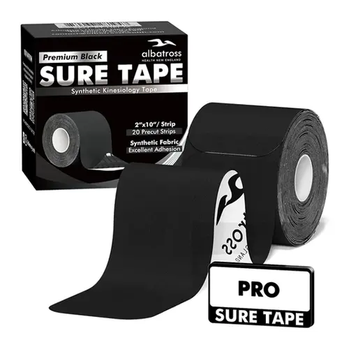 Albatross Health Pro Elastic Pre-Wrap Athletic Tape - Water-Resistant, Synthetic, Latex-Free, Hypoallergenic (20x10in Strips) with Elastic Core, Bath-Ready Support for Muscles/Joints Stabilization, All Seasons Customization
