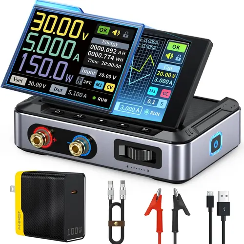 FNIRSI DPS-150 Laboratory DC Power Supply CNC Adjustable 30V 5A Digit Display Mini Portable Regulator Switching Power Supply