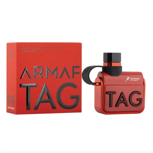 Armaf Tag Uomo Rosso Vanilla Eau De Parfum, Men's Fragrance, 3.4 Oz (100ml)