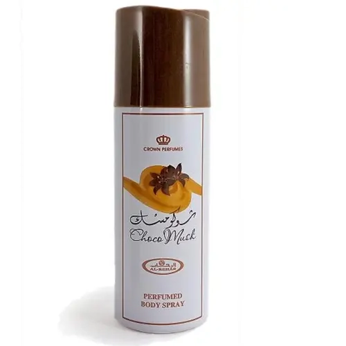 Choco Musk Body Spray Deodorant by Al-Rehab, 200ml