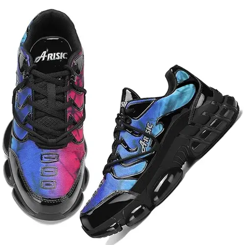 ARISIC Men's Steel-Toe Work Shoes - Lightweight Indestructible Safety Footwear, Industrial Safety Footwear, Versatile Working Shoes for Back-to-School Use (TikTok Shop Highlight)