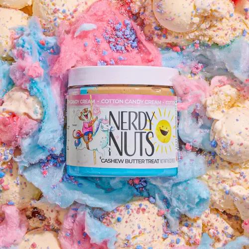 Cotton Candy Cream Cashew Butter Treat