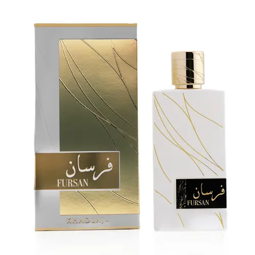 Khadlaj Fursan White for Unisex Eau de Parfum Spray, 3.4 Ounce