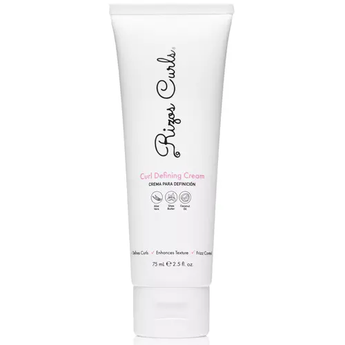 Rizos Curls Travel Size Curl Defining Cream - 75ml - Coconut & Shea - Haircare - Frizz Reduction - Ideal for Enhancing Curls