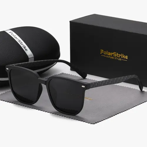 Unisex Square Frame Sunglasses, Square Framed Sunglasses, Trendy Casual UV400 Polarized Sunglasses for Everyday Use, Fashion Accessories for Outdoor Activities, Polarized Eyewear