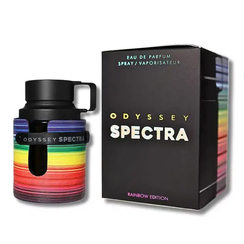 Armaf Odyssey Spectra Rainbow Edition Unisex Eau de Parfum Spray - Fragrance That Starts With a Warm Vanilla Base, 3.4 fl oz (100 ml)