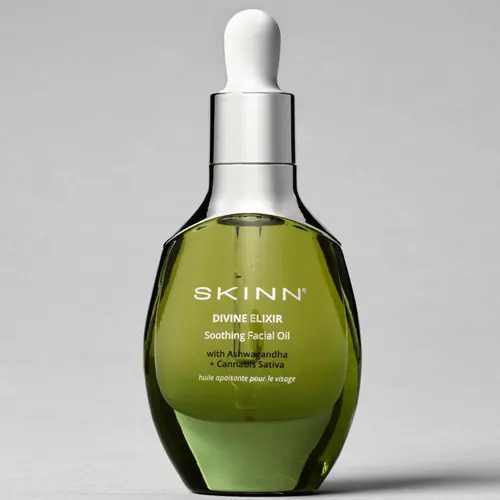 SKINN Divine Elixir Soothing Facial Oil with Ashwagandha Oil for Sensitive Skin Hydrate Moisturize Lightweight Formula