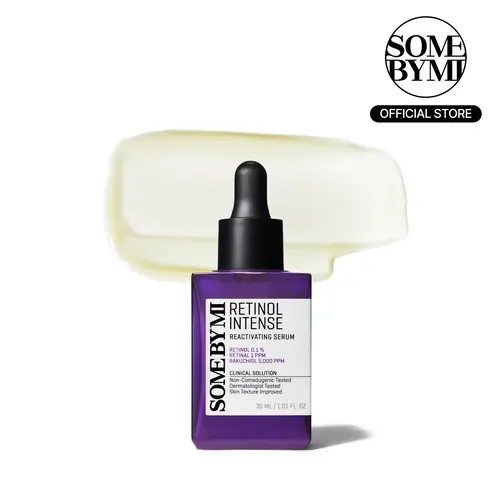 Retinol Intense Reactivating Serum 1.01oz - Korean Skincare - Bakuchiol & Retinol Serum for Face Firming, Anti-Aging, Pore Minimizing & Skin Refining