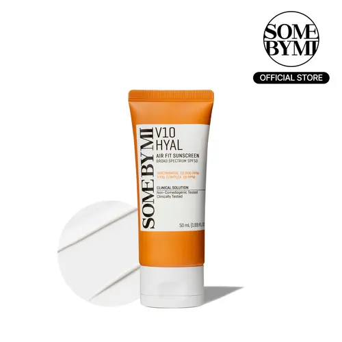 V10 Hyal Air Fit Sunscreen SPF 50 1.69oz - Korean Skincare - Centella Sunscreen for Sensitive Skin - Non-Greasy, No White Cast & No Eye Irritation