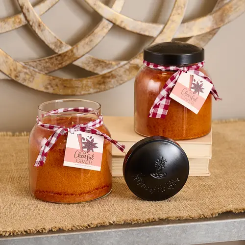 A Cheerful Giver 34 oz. Holiday Papa Jar Duo