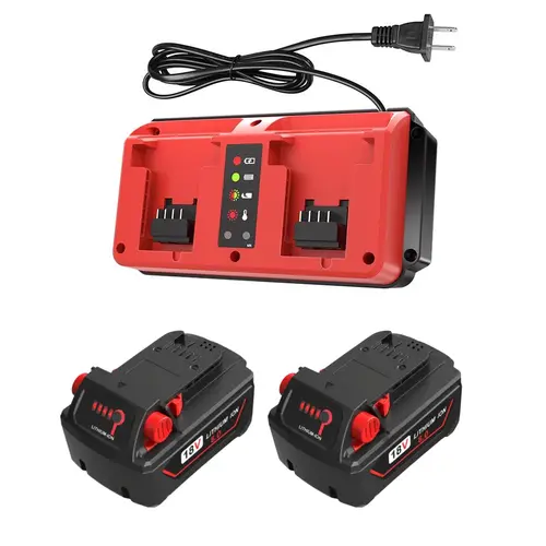 【DealsForYouDays】8.0Ah Replacement Battery for Milwaukee M18 Battery, Lithium Battery Compatible with Milvvaukee M18 18V 48-11-1815, 48-11-1820, 48-11-1840, 48-11-1850, 48-11-1860 Cordless Power Tools