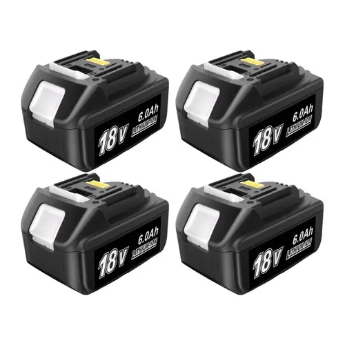 18V 6.0Ah Lithium-ion Replacement Battery for Makita Fully Compatible with Makita 18V Cordless Power Tool