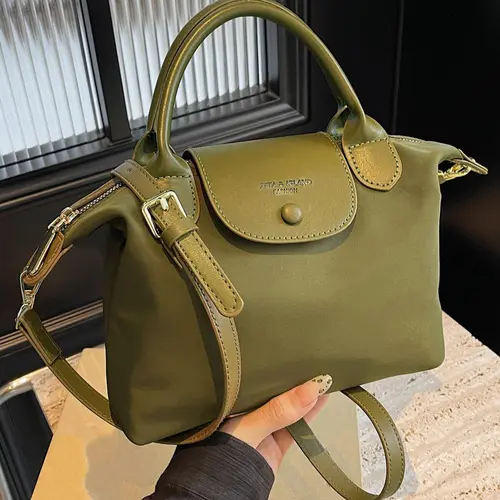 Women's Elegant Solid Color Handbag, Fashionable Versatile Hobo Bag, Casual Trendy Versatile High-end Texture Commuting Bag, Fashionable Shopping Bag, Handheld Bag, Casual Commuter Bag, Casual Everyday Hobo