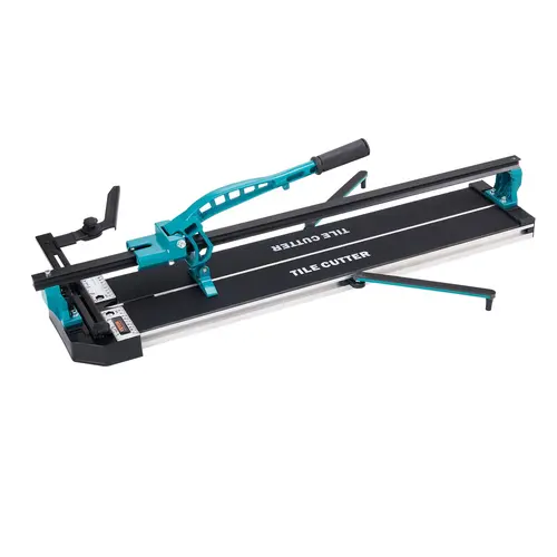 【toolupgrade】VEVOR 48 in Heavy Duty Tile Cutting Tool - Tough Carbide Cut Wheel, Infrared Positioning, Anti-Skid Feet, Durable Rails, Curved Grip, Inches/mm Measurement, Porcelain Tiles, Home Renovations, Professional Installers
