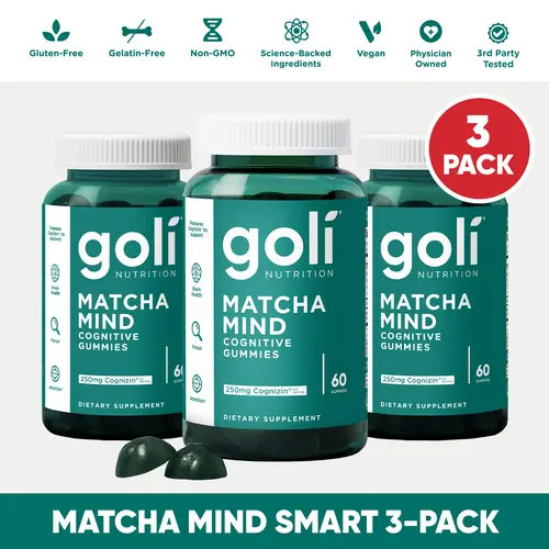SMART PACK: 3x Matcha Mind Gummies