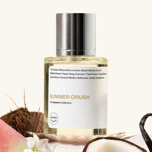 Summer Crush, Dossier Originals, Unisex Perfume, Eau de Parfum, 50ml, Watermelon, Beach Breeze Accord, Coconut, Ylang Ylang, Vanilla, Sandalwood