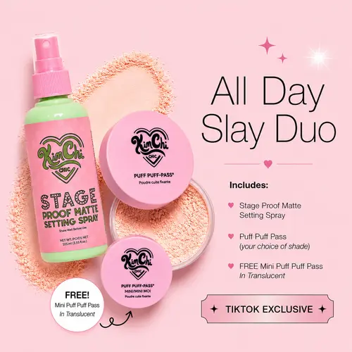 [TikTok Exclusive] All Day Slay Duo - Puff Puff Pass, Setting Spray, Mini Me