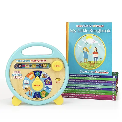 Bible Stories and Songs (Little Sunbeams): Take-Along Storyteller -- Cottage Door Press - Hardcover