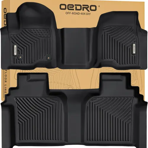 YITAMOTOR Floor Mats(Multi Styles) for 2019-2025 Chevrolet Silverado 1500/GMC Sierra 1500 & 2020-2025 Chevy Silverado/GMC Sierra 2500HD/3500HD