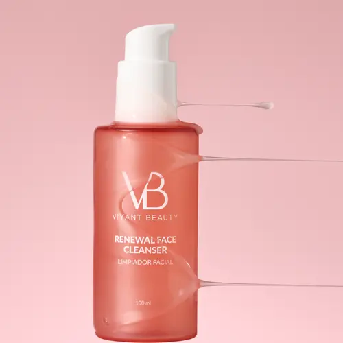 RENEWAL FACIAL CLEANSER  Limpiador Facial Renovador con Ácidos Hidroxílicos, Vitamin C y Aloe Vera Glycolic Acid Skincare