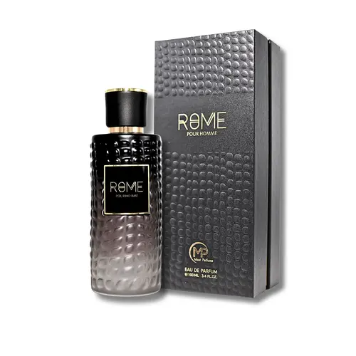 Men's Rome Pour Homme Woody Perfume - 3.4 fl oz Adult Fragrance, Single Item, Long Lasting Cologne, Aromatic Luxurious Fragrance