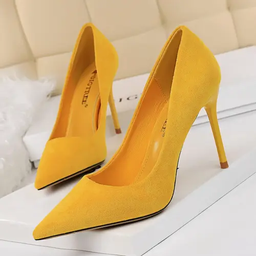 Women's Fashionable  Minimalist Solid Color Stiletto Heels, Elegant Pointed Toe High Heels for Party,  Daily Wear  for Women & Girls, Elegant Heeled Shoes