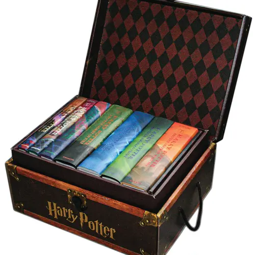 Harry Potter Hardcover Boxed Set: Books 1-7 (Trunk) -- J. K. Rowling - Boxed Set
