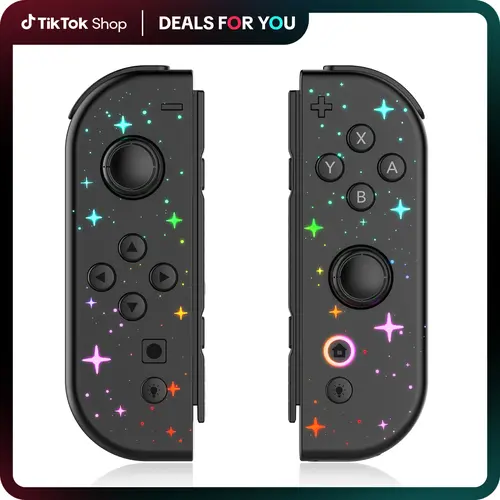 【Back to School】Game Controller (L/R) Switch Controller- Wireless Game Controller STAR, Console, Joystick