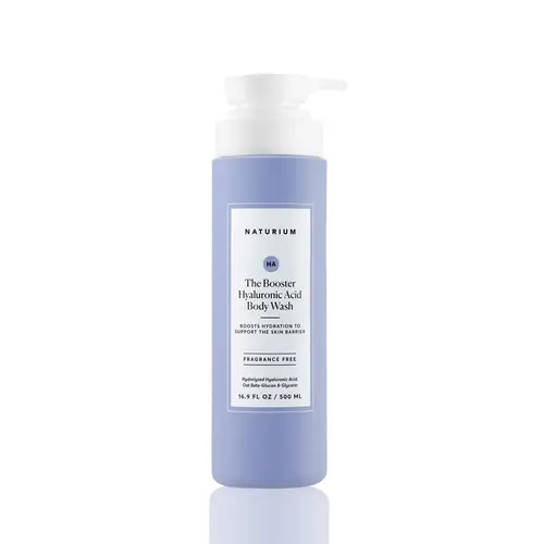 Naturium The Booster Hyaluronic Acid Body Wash (500ml) - Fragrance Free, Hydrating Gel Cleanser to Support Skin's Moisture Barrier