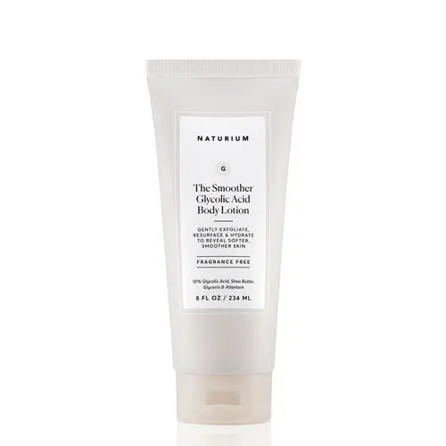 Naturium The Smoother Glycolic Acid Body Lotion (234ml) - Fragrance Free, AHA Lotion, Shea Butter Moisturizer, All Skin Types