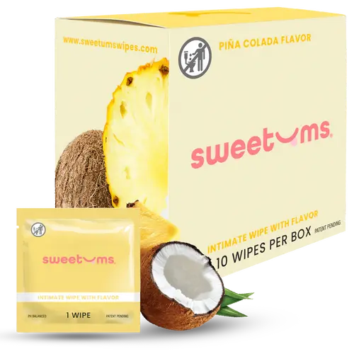 Piña Colada Flavored Wipes