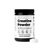 Santa Cruz Paleo Creatine Monohydrate Powder - 80 Servings - Pre Workout Drink Mix For Muscle Growth and Energy Support - Micronized, Unflavored, Gluten Free, Keto, Mix with Water or Shakes, No Fillers or Additives