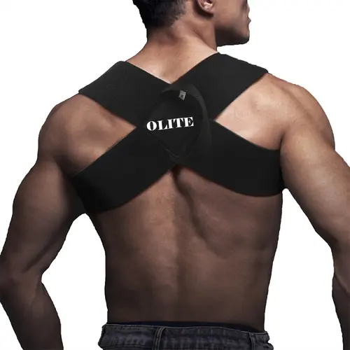 Fitness heavy shoulder straps, bench presses, shoulder training, press lifts, chest straight, straight back correction, open shoulder assist straps Posture Straightener tiktokshopspringglowup