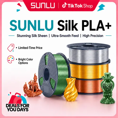 SILK PLA+ 3D Printer Filament Dual Color Silk Series 3D Printer Filament 1.75mm SILK 3D Printer Filament 1KG-9249 tiktokshopbacktoschool,back to school,back to school haul