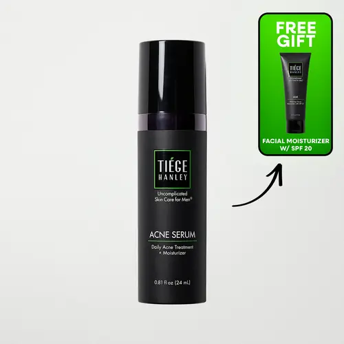 Tiege Hanley 2% Salicylic Acid Acne Serum - Tea Tree + Squalane + Niacinamide - Blackheads + Redness + Oily Skin