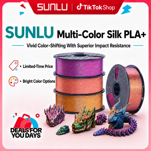 Dual-Color,Triple-Color,Four-Color 1KG/3KG Bundle/6KG Bundle 1.75mm SILK Filament Bundle Compatible with 99% 3D printers-6737 tiktokshopbacktoschool,back to school,back to school haul