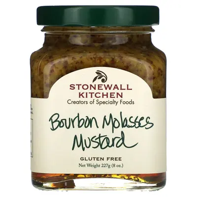 Stonewall Kitchen Bourbon Molasses Mustard, 8 oz (227 g)