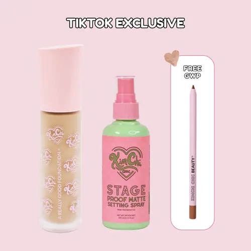Serving Face Duo - Foundation and Setting Spray Bundle