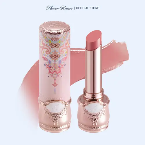Flower Knows Butterfly Cloud Collar Collection Glossy Lipstick, Floral-Themed Modern Beauty Cosmetic, High-Quality Pigmentation, Long-Lasting, Nourishing Shine, Comfortable Wear, Blendable Lipgloss, #tiktokshopbacktoschool, #sohochic, Flowers