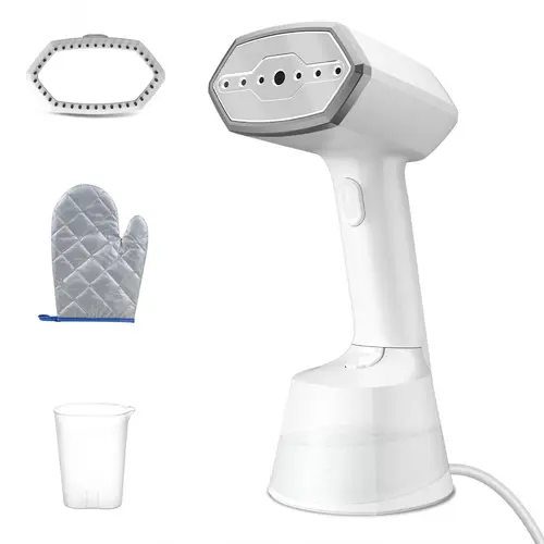 ELORTI Garment Steamer for Clothes,Hanrdheld Steamer & lron 2 In 1,Portable Travel Clothing Steamer lron,15s Fast HeatUp,Upgrade Large water tank,Gentle Steam Wig Treatment,back to school,back to school haul