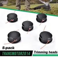 CROSSDESIGN 5/10Pcs String Trimmer Head, Weedeater Cutter Line Head Compatible with Echo Speed Feed 400, SRM 225 Lawn Mower Trimmer Cutting Accessory,