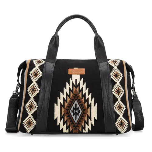 Wrangler Duffel Bag for Women Large Travel Weekender Bag Designer Tapestry Carry On Bags