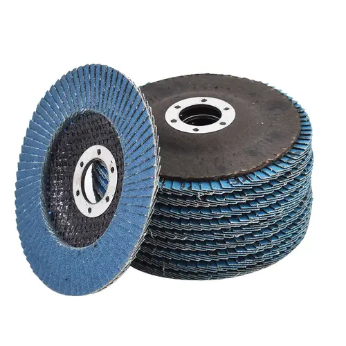 Premium Zirconia Abrasive Flap Disc Set, 4.5in x 7/8in, 40/80 Multi-Grit Sanding Paper, Type T29 High-Speed Cut Rotary Discs, 10/50 Multiple Packs for Sanding Grinding (TikTok Shop Black Friday), Abrasive Disc Set