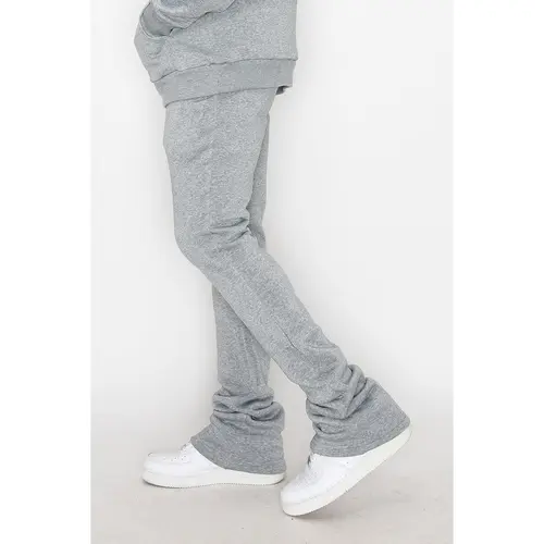 Flare Stacked Fleece Pants