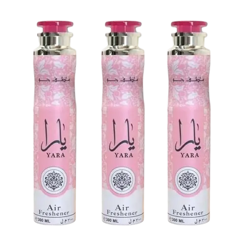 (3 Pack) Yara Air Freshener Spray by Lattafa, 300ml