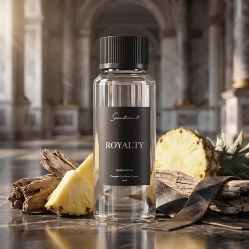 Scentiment Royalty Fragrance Oil - Musk, Oakmoss & Amber Scented with Apple, Pineapple, Bergamot, Birch Leaf, Patchouli & Jasmine Notes - Luxurious, Sophisticated Aroma