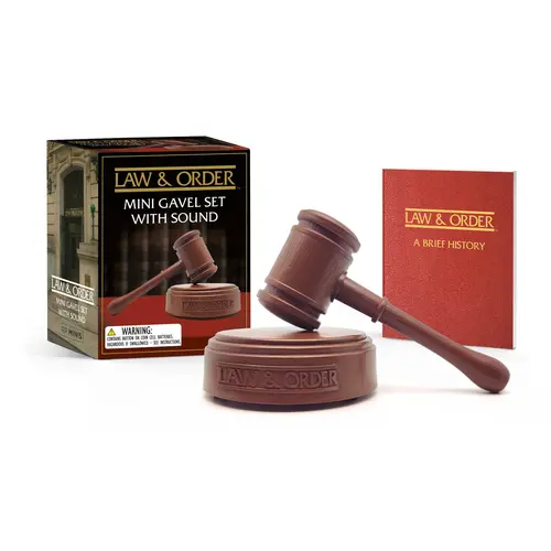 Law & Order: Mini Gavel Set with Sound by RP Minis [Novelty Gift]