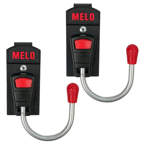 MELOTOUGH Rectangular Cordless Drill Holster - EDC Gear Organizer with Tool Belt Hook, 180° Rotates, Right/Left Hand Compatible, Easy Use, Single Attachment, Totally Risk Free Work Accessory (Red)