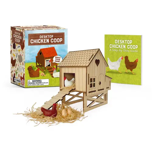 Desktop Chicken Coop by RP Minis [Novelty Gift]